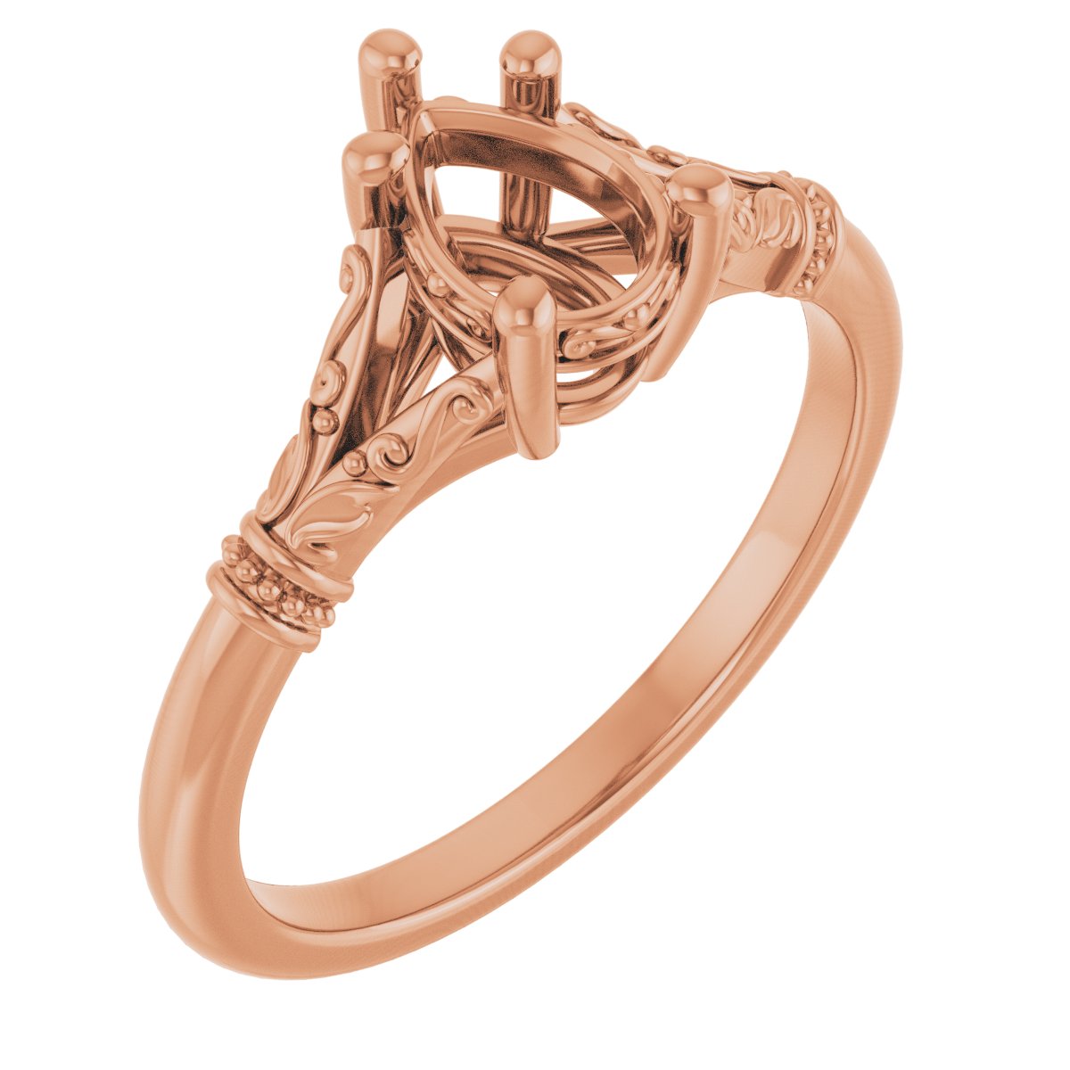 Sculptural Engagement Ring