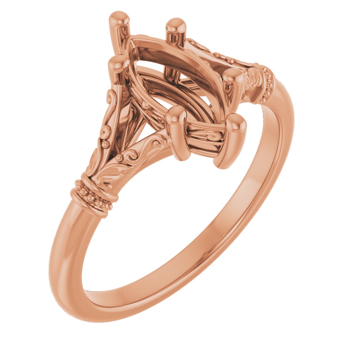 Sculptural Engagement Ring
