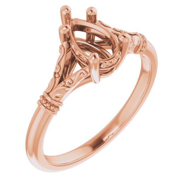 Sculptural Engagement Ring