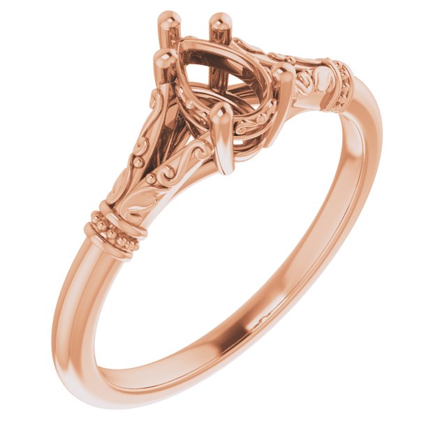 Sculptural Engagement Ring