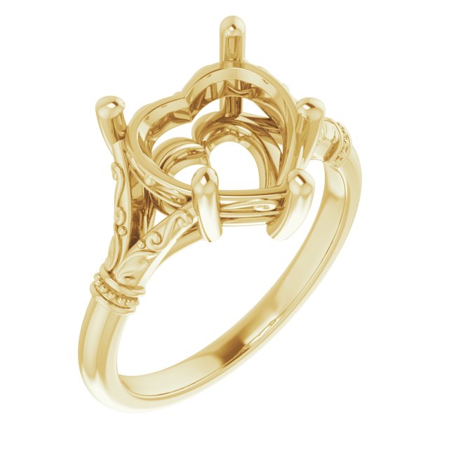 Sculptural Engagement Ring