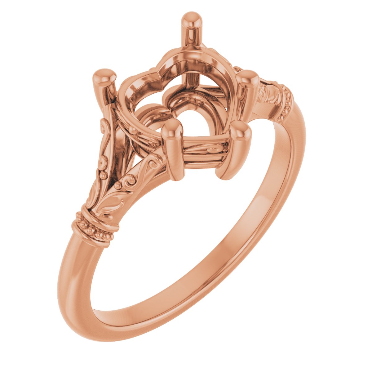 Sculptural Engagement Ring