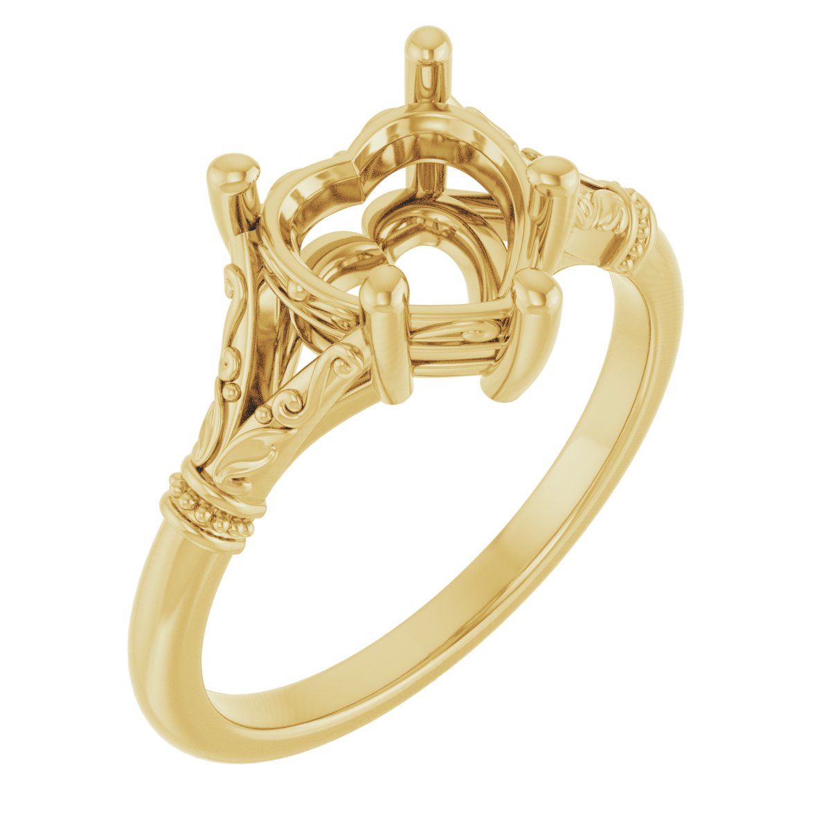 Sculptural Engagement Ring