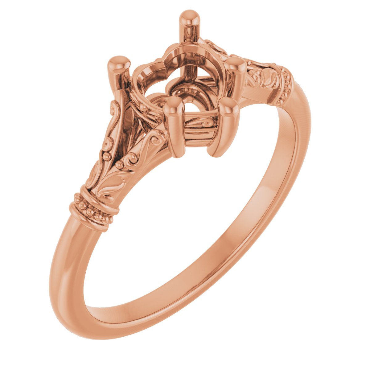 Sculptural Engagement Ring