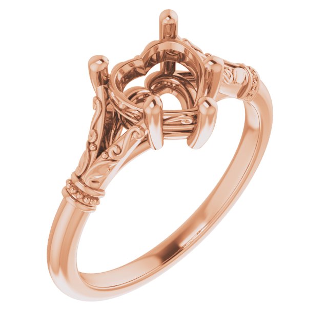Sculptural Engagement Ring