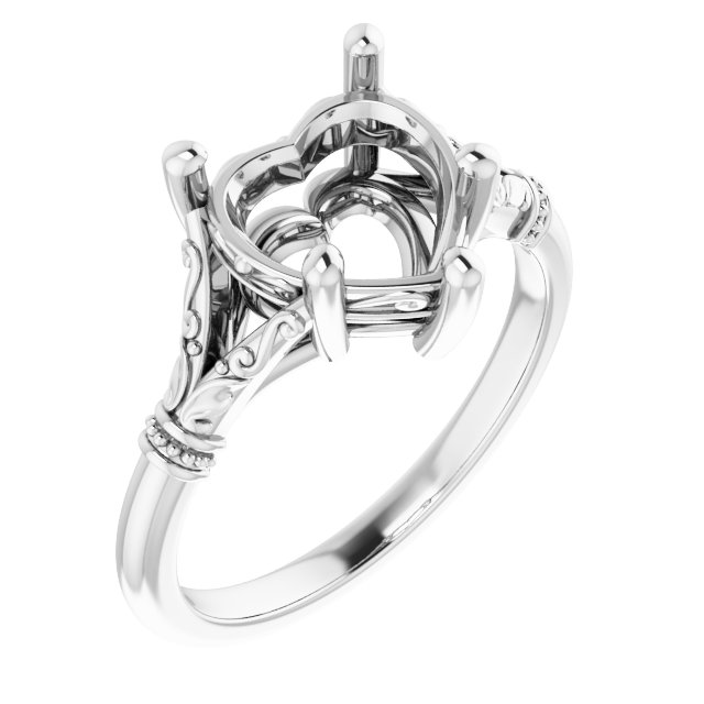 Sculptural Engagement Ring