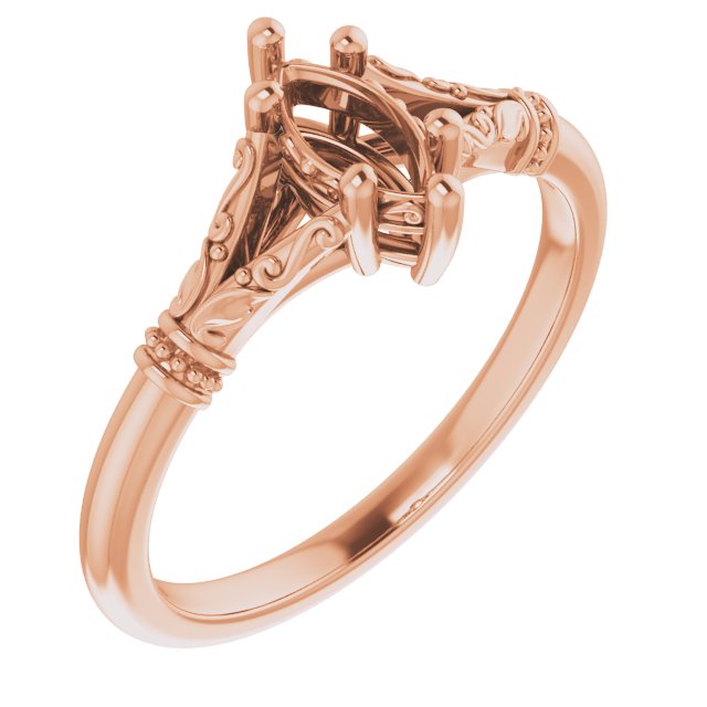 Sculptural Engagement Ring