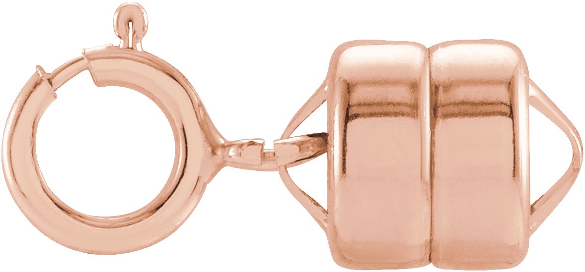 Magnetic Clasp with Spring Ring