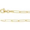 14K Yellow 2.6 mm Elongated Link Chain 7 inch Bracelet Ref 16866634