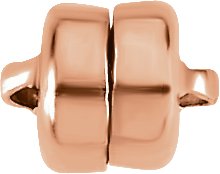 Magnetic Clasp with Spring Ring