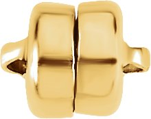 Magnetic Clasp with Spring Ring