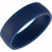 Navy Silicone Dome Comfort-Fit Band Size 10