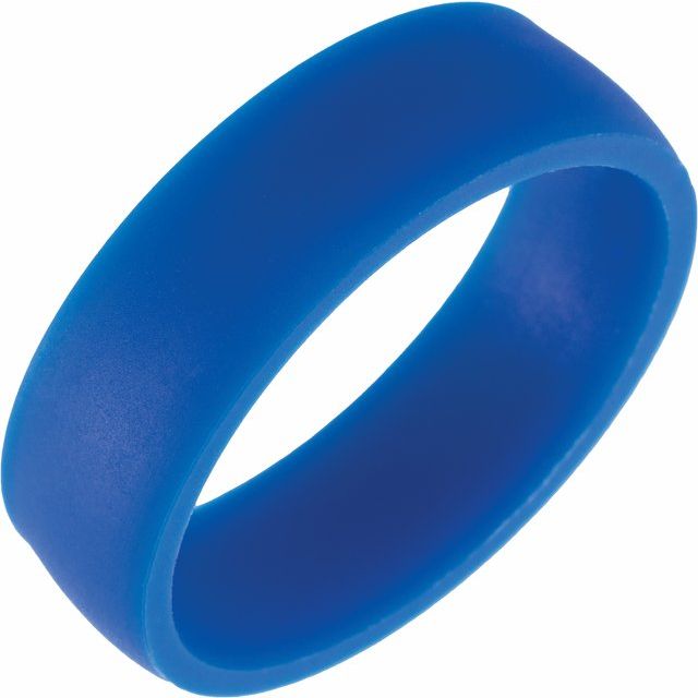 Royal Silicone Dome Comfort-Fit Band Size 8