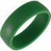 Green Silicone Dome Comfort-Fit Band Size 10