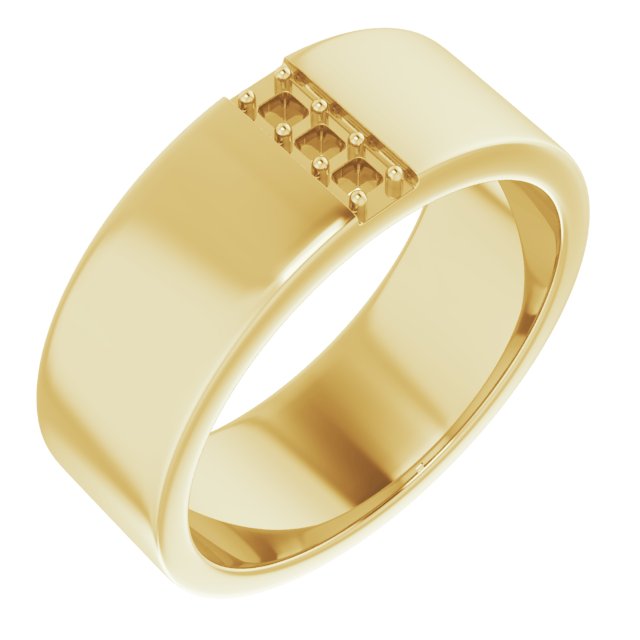 14k Yellow Gold
