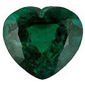 Heart Natural Emerald (Notable Gems)