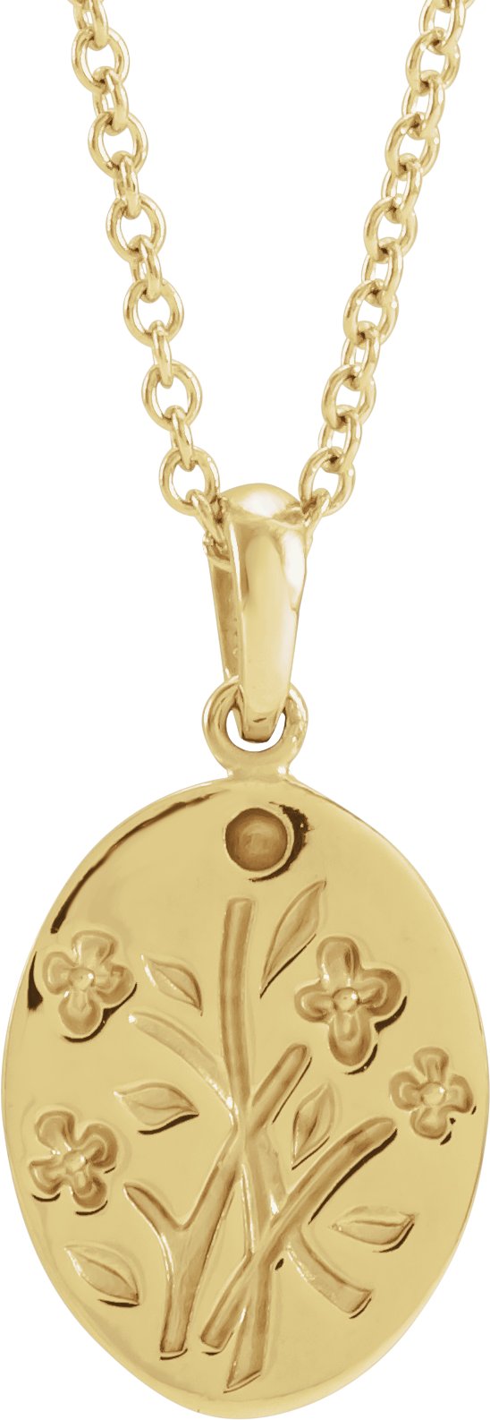 Family Wildflower Necklace or Pendant