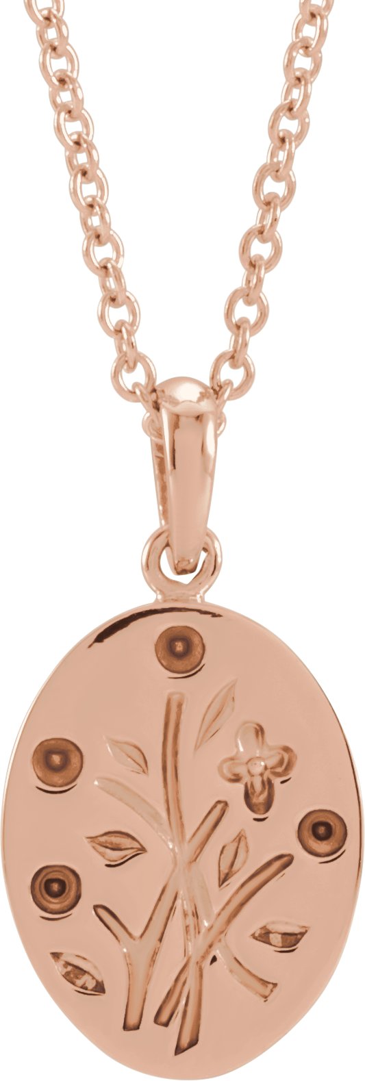 Family Wildflower Necklace or Pendant