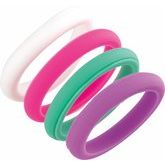 Silicone Stackable Rings