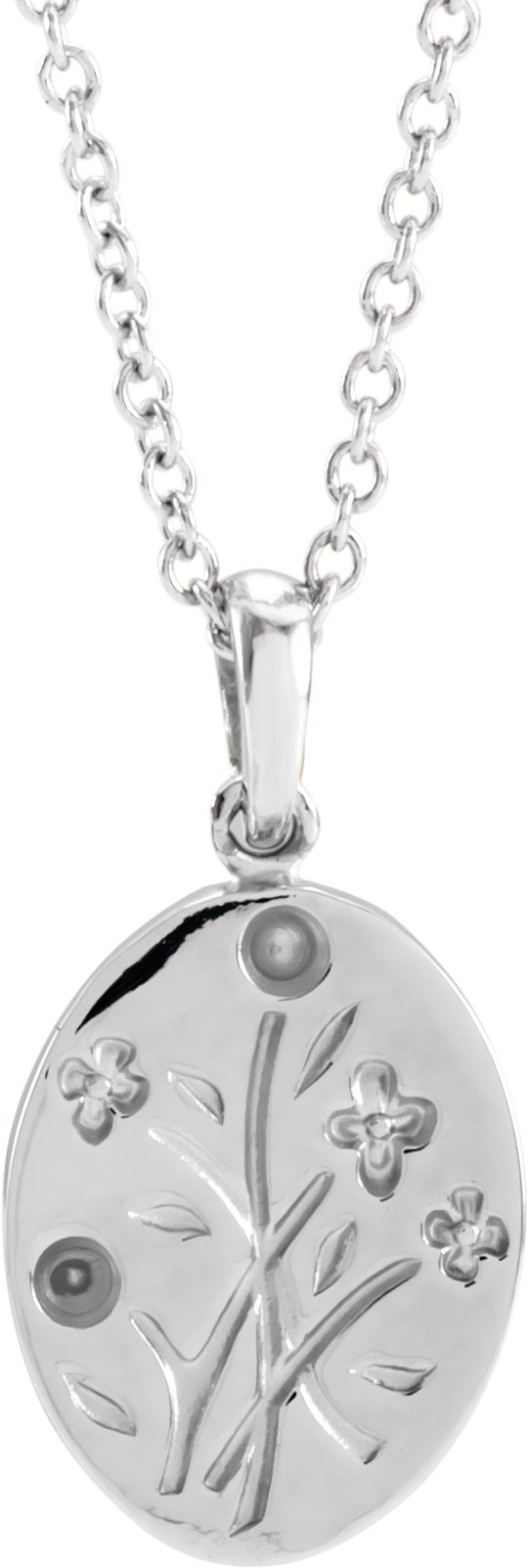 Family Wildflower Necklace or Pendant