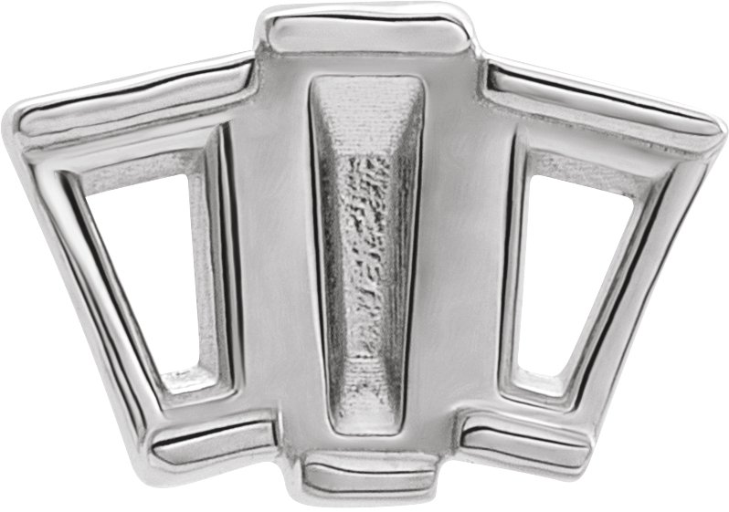 Tapered Baguette Earring Setting
