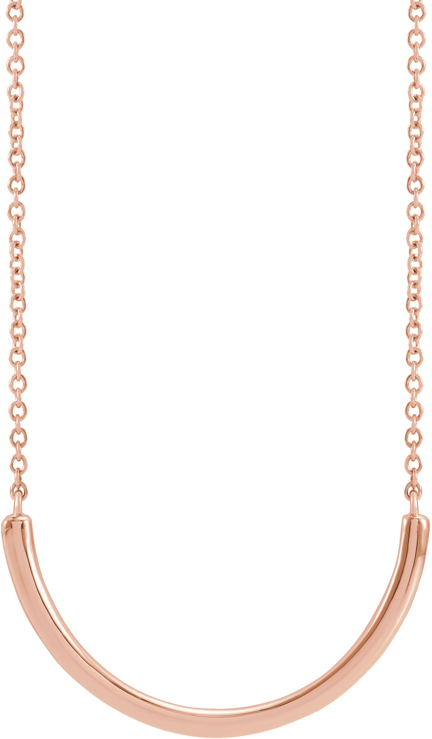 Curved Bar Necklace