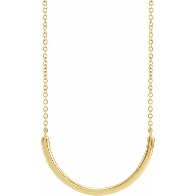 14K Yellow Gold 13.8x8 mm Adoption Symbol 16-18 14K Yellow Gold 13.8x8 mm Adoption Symbol 16-18