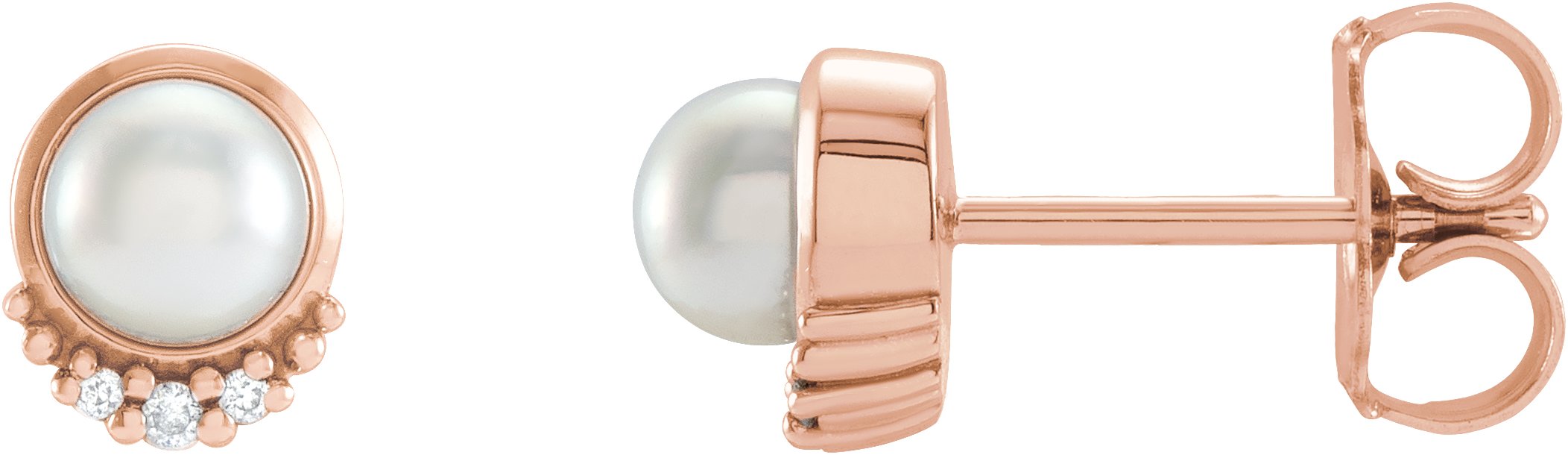 Accented Pearl Earrings