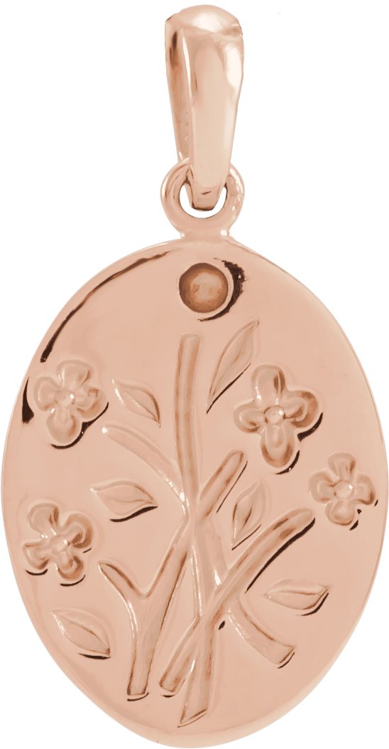 Family Wildflower Necklace or Pendant