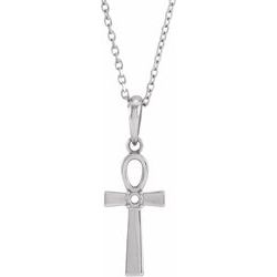 Ankh Cross Necklace or Pendant