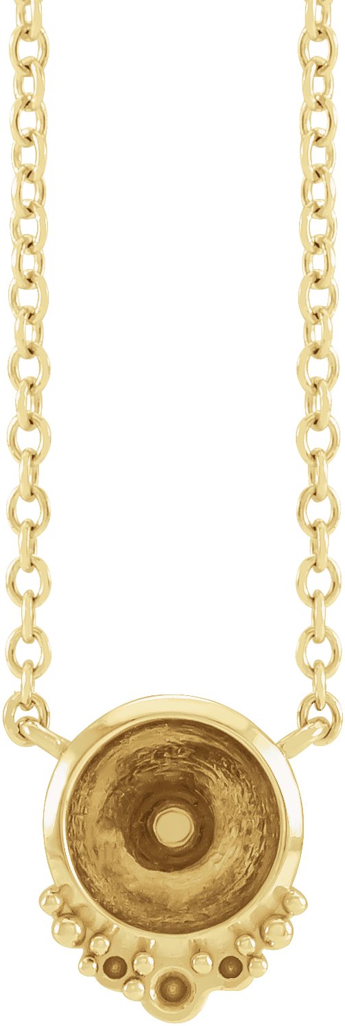 Accented Pearl Necklace or Center
