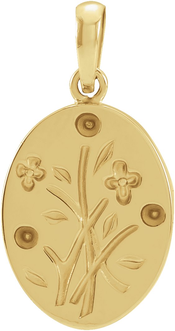 Family Wildflower Necklace or Pendant