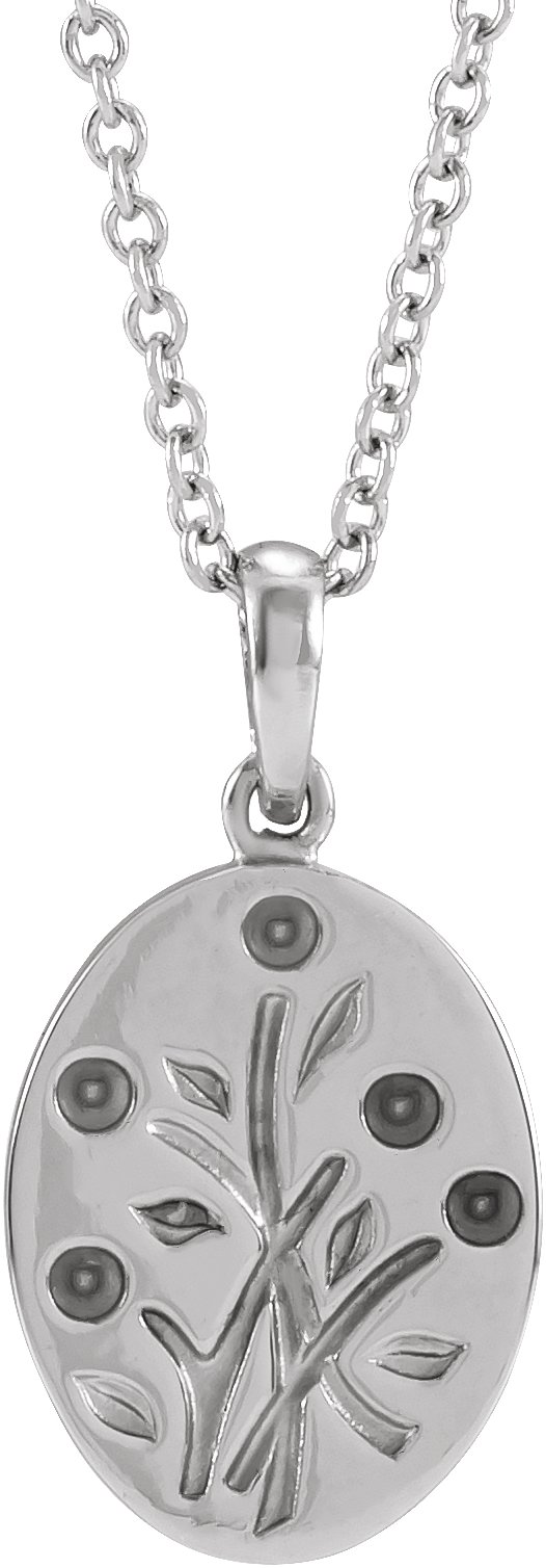 Family Wildflower Necklace or Pendant