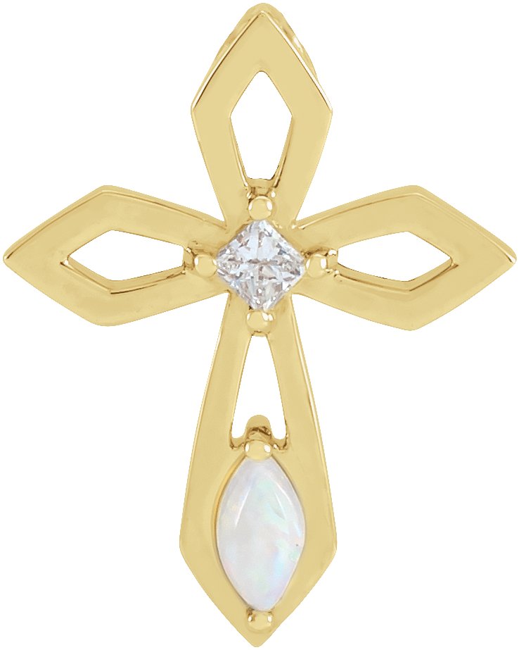 Pierced Cross Necklace or Pendant