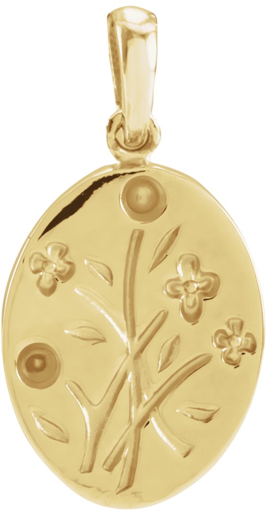 Family Wildflower Necklace or Pendant