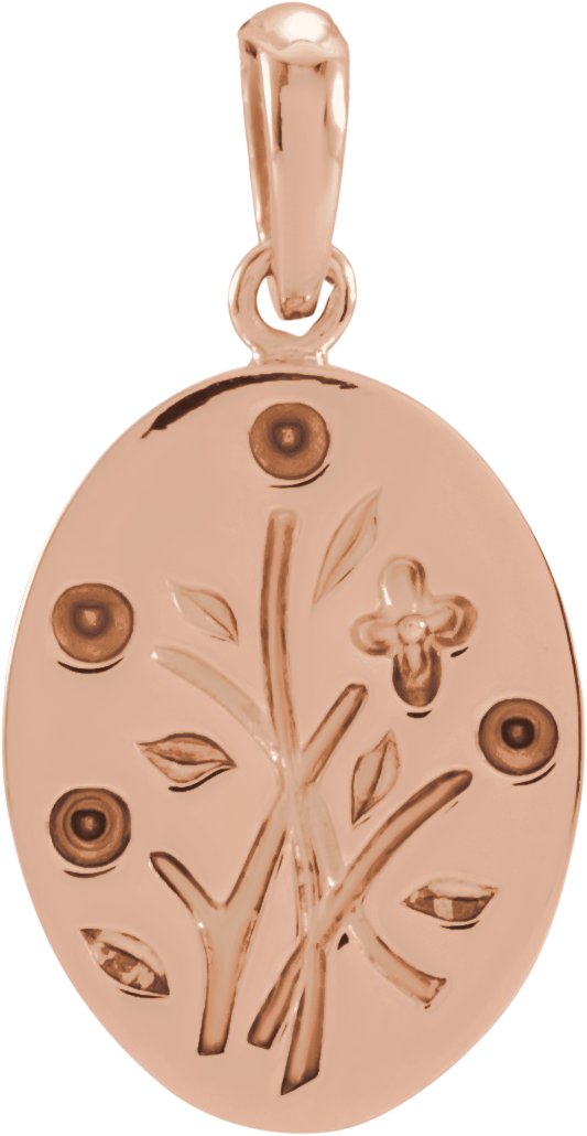 Family Wildflower Necklace or Pendant
