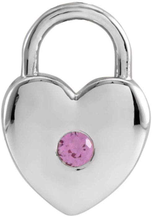 Heart Lock Necklace or Pendant