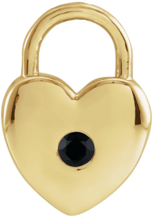 Heart Lock Necklace or Pendant