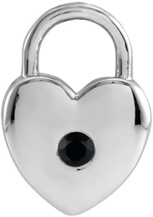 Heart Lock Necklace or Pendant