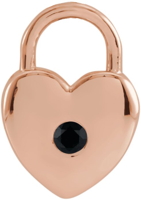 Heart Lock Necklace or Pendant