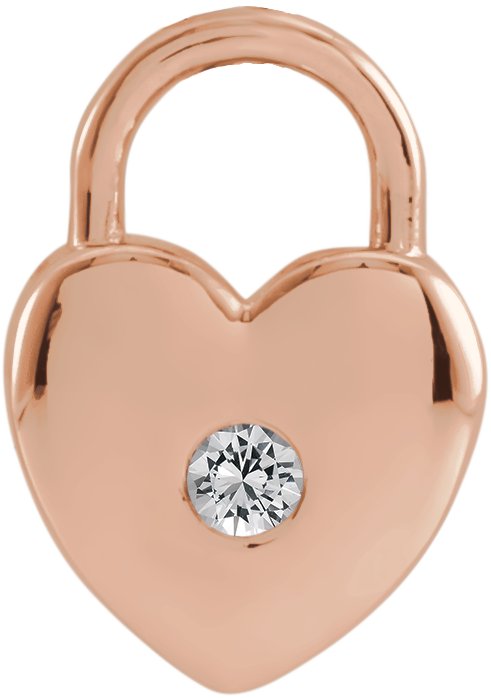 Heart Lock Necklace or Pendant