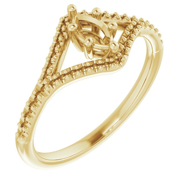 14k Yellow Gold