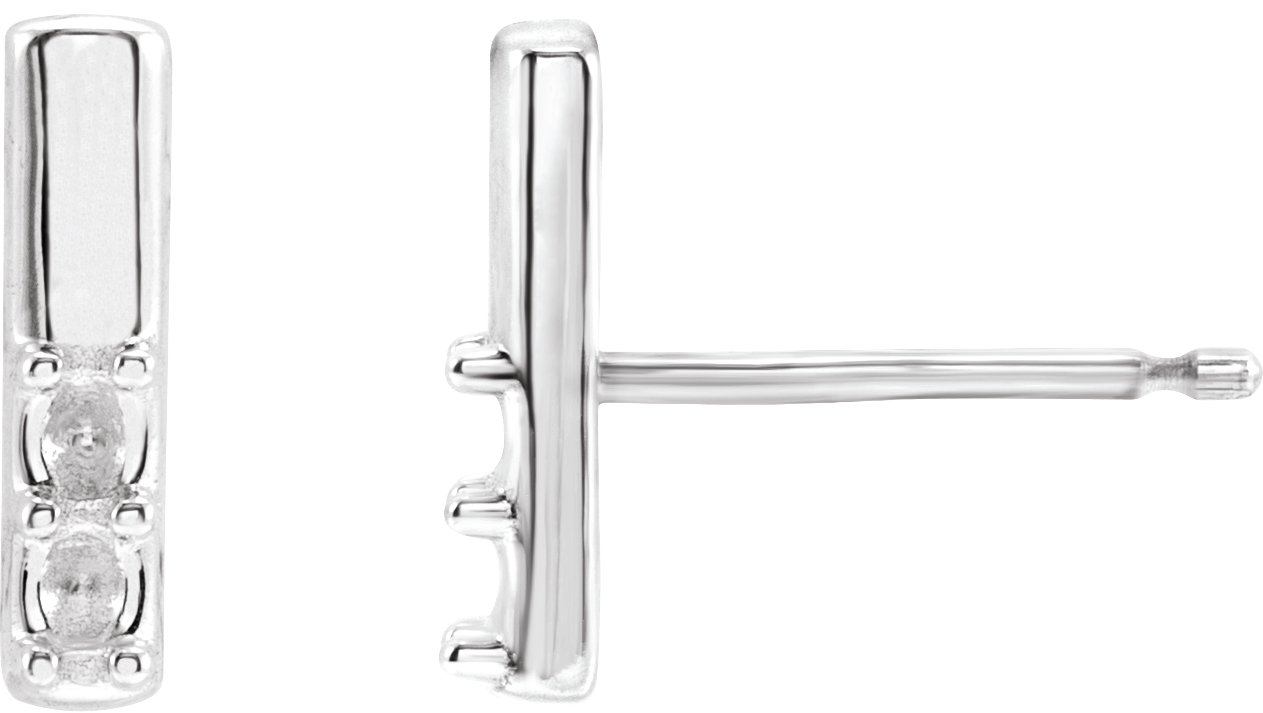 Family Bar Earrings