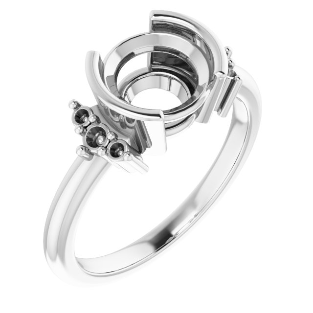 Bezel-Set Accented Ring