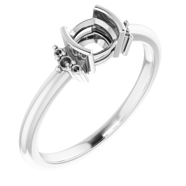 14k White Gold