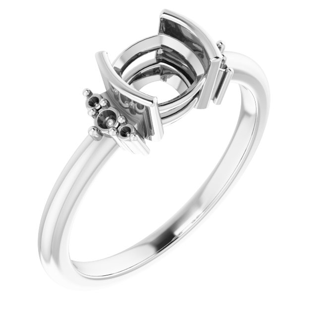 Bezel-Set Accented Ring