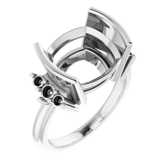 Bezel-Set Accented Ring