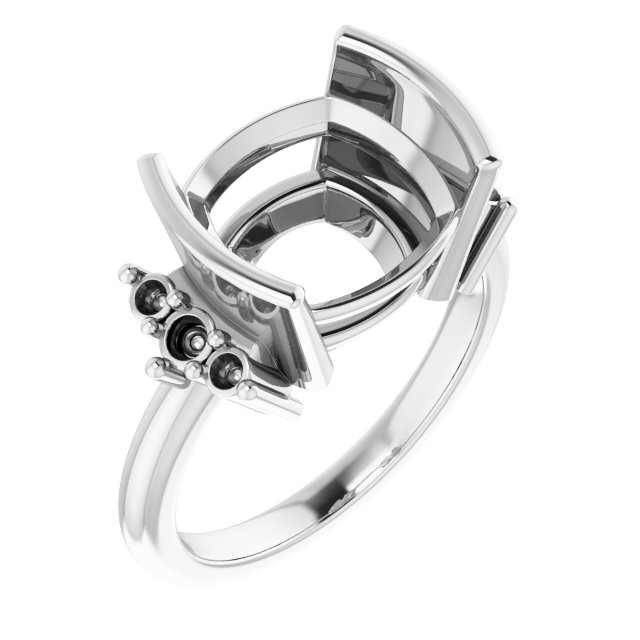 Bezel-Set Accented Ring