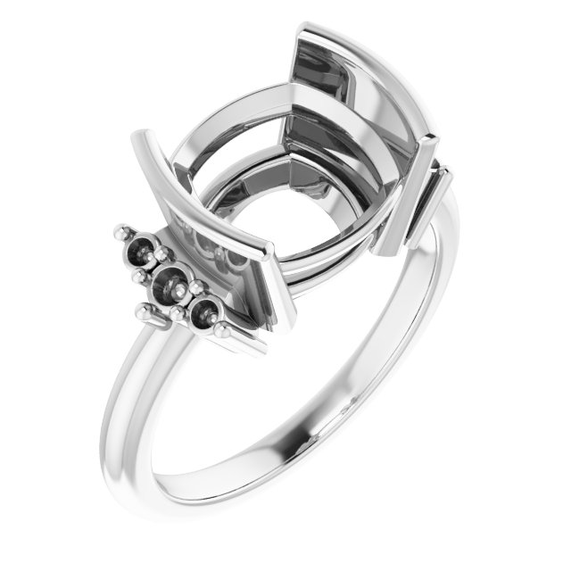 Bezel-Set Accented Ring