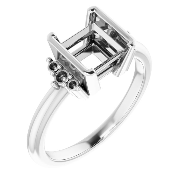 Bezel-Set Accented Ring